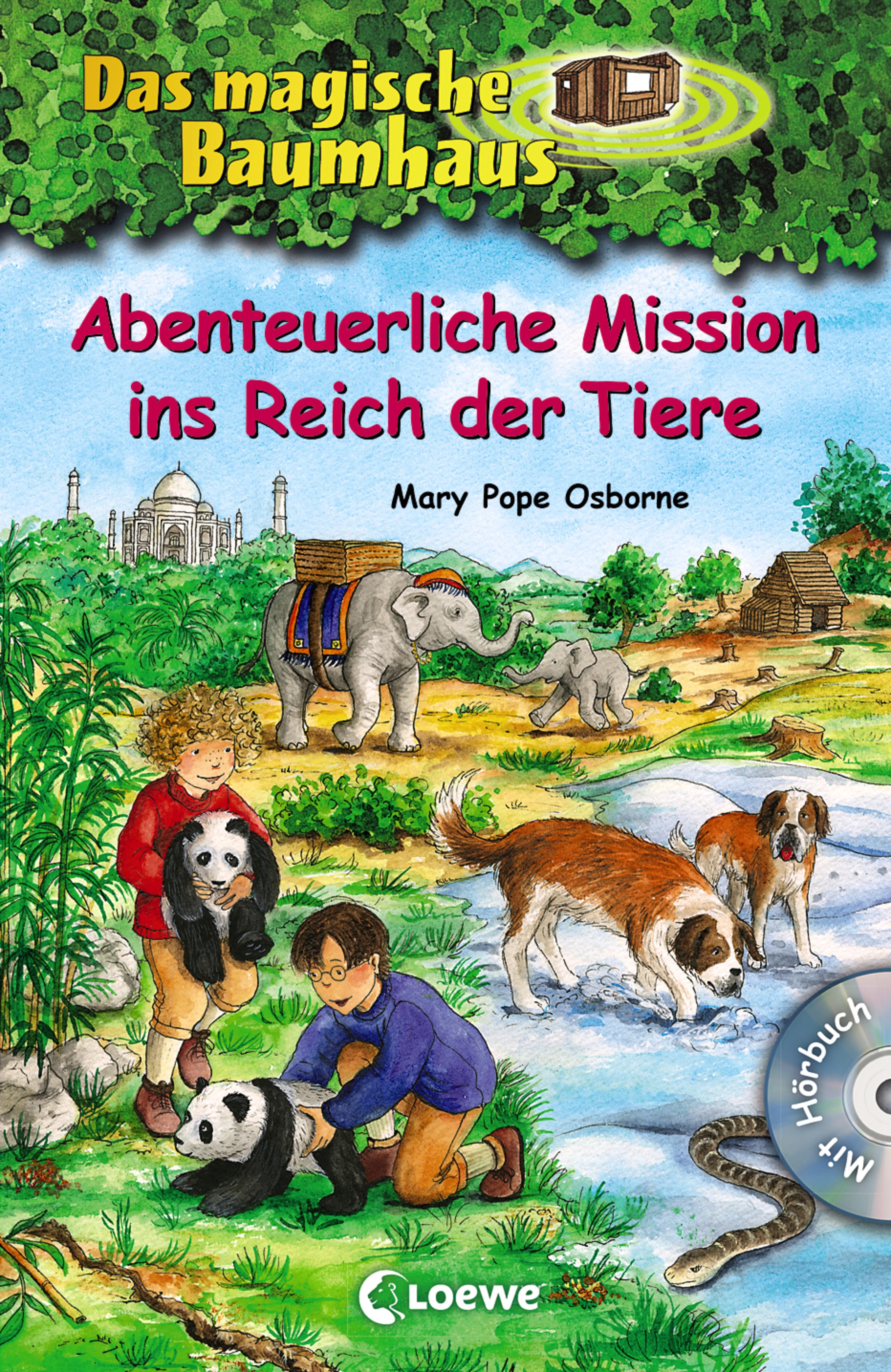 Vorderes Coverbild Das magische Baumhaus - Abenteuerliche Mission ins Reich der Tiere