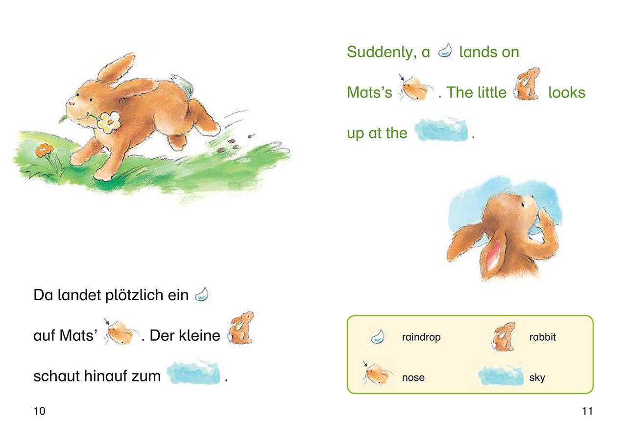 Beispielinhalt (Bild) Bildermaus -Geschichten vom kleinen Hasen - Little Rabbit Stories