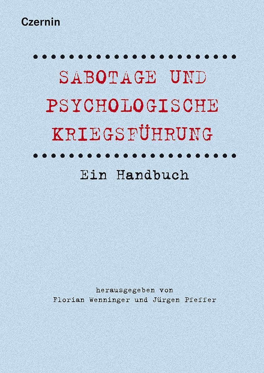 Vorderes Coverbild Sabotage und psychologische Kriegsführung