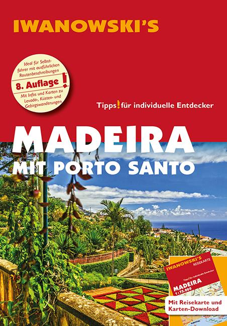 Vorderes Coverbild Madeira mit Porto Santo - Reiseführer von Iwanowski
