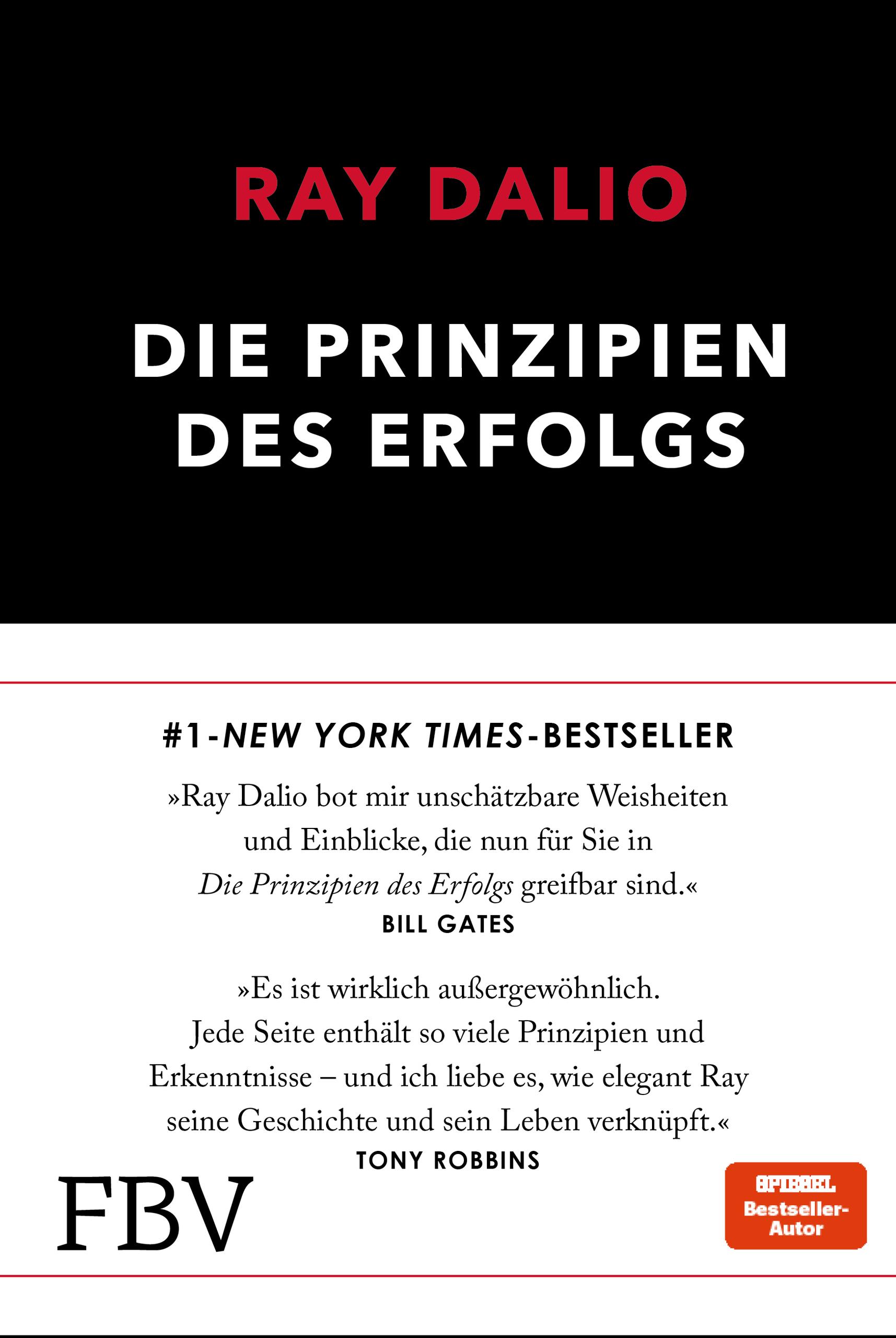 Vorderes Coverbild Die Prinzipien des Erfolgs