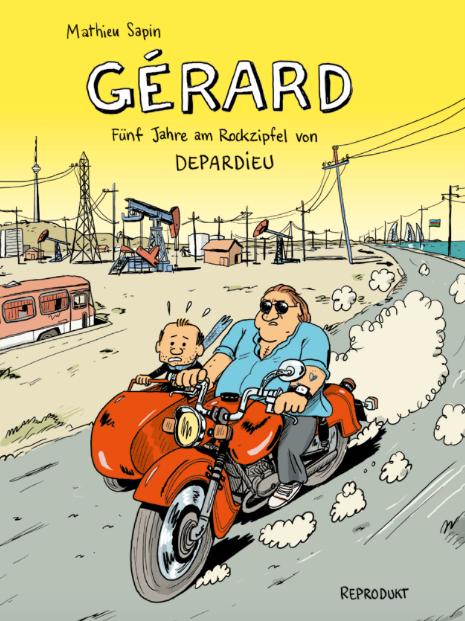 Vorderes Coverbild Gérard. Fünf Jahre am Rockzipfel von Depardieu.