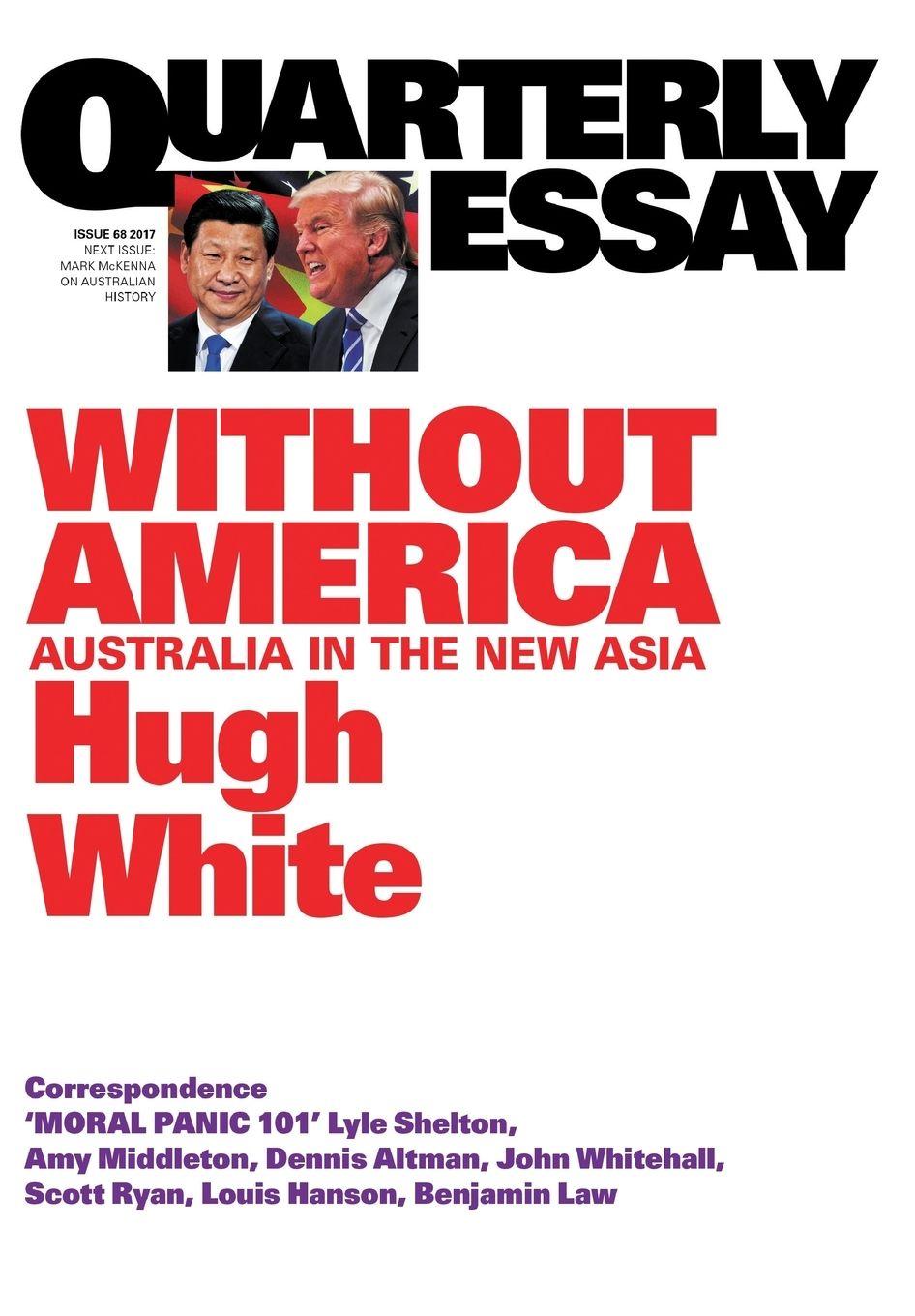 Vorderes Coverbild Quarterly Essay 68 Without America