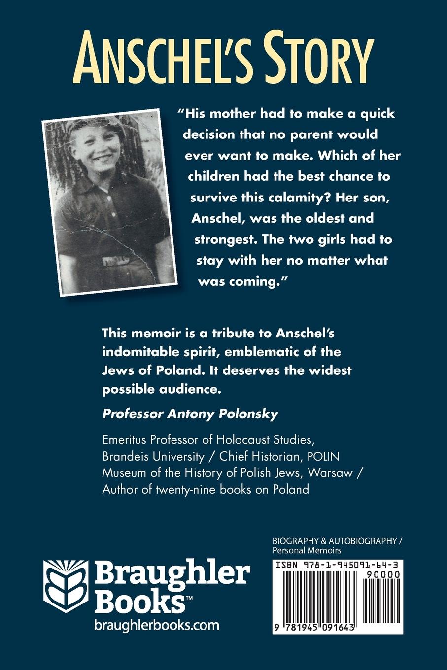 Rückseitencover Anschel's Story