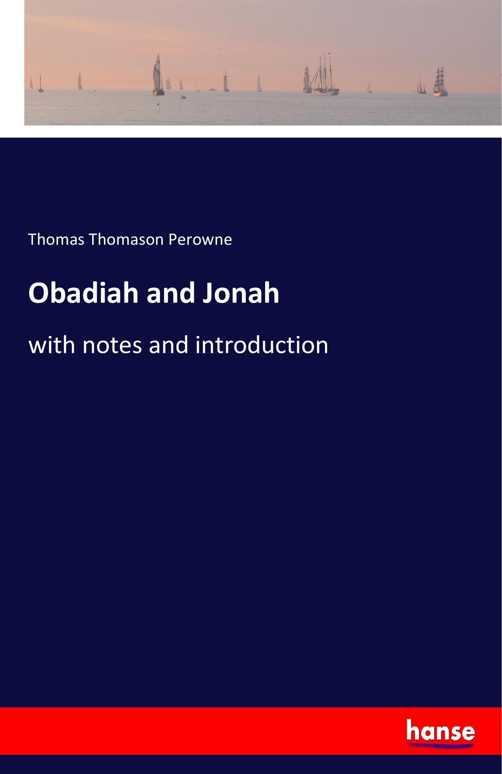 Vorderes Coverbild Obadiah and Jonah