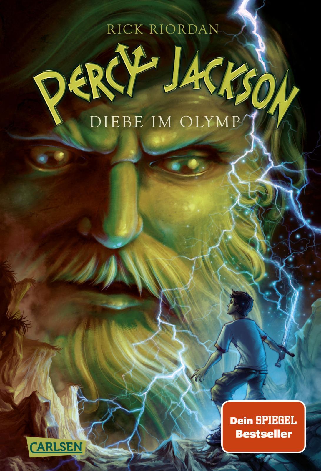 Vorderes Coverbild Percy Jackson 01. Diebe im Olymp