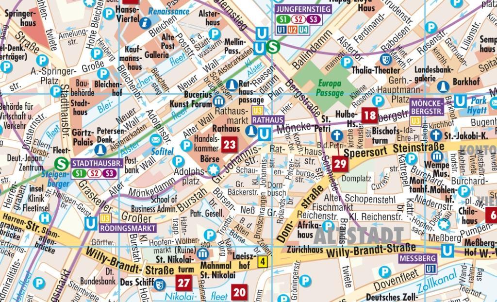 Beispielinhalt (Bild) Hamburg 1 : 10 500 / 1 : 22 000