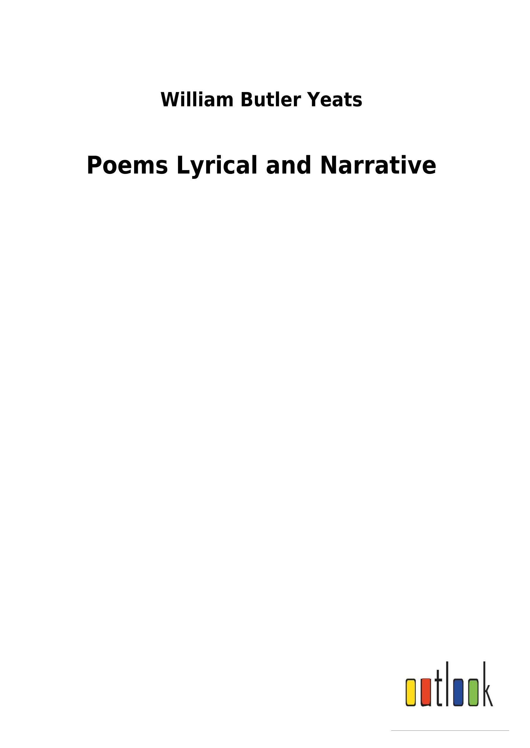 Vorderes Coverbild Poems Lyrical and Narrative