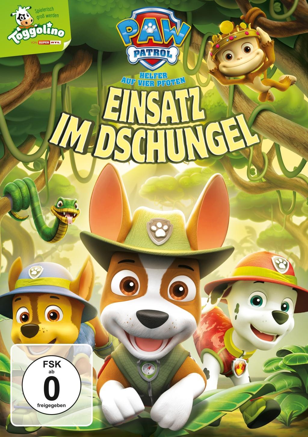 Vorderes Coverbild Paw Patrol: Einsatz im Dschungel