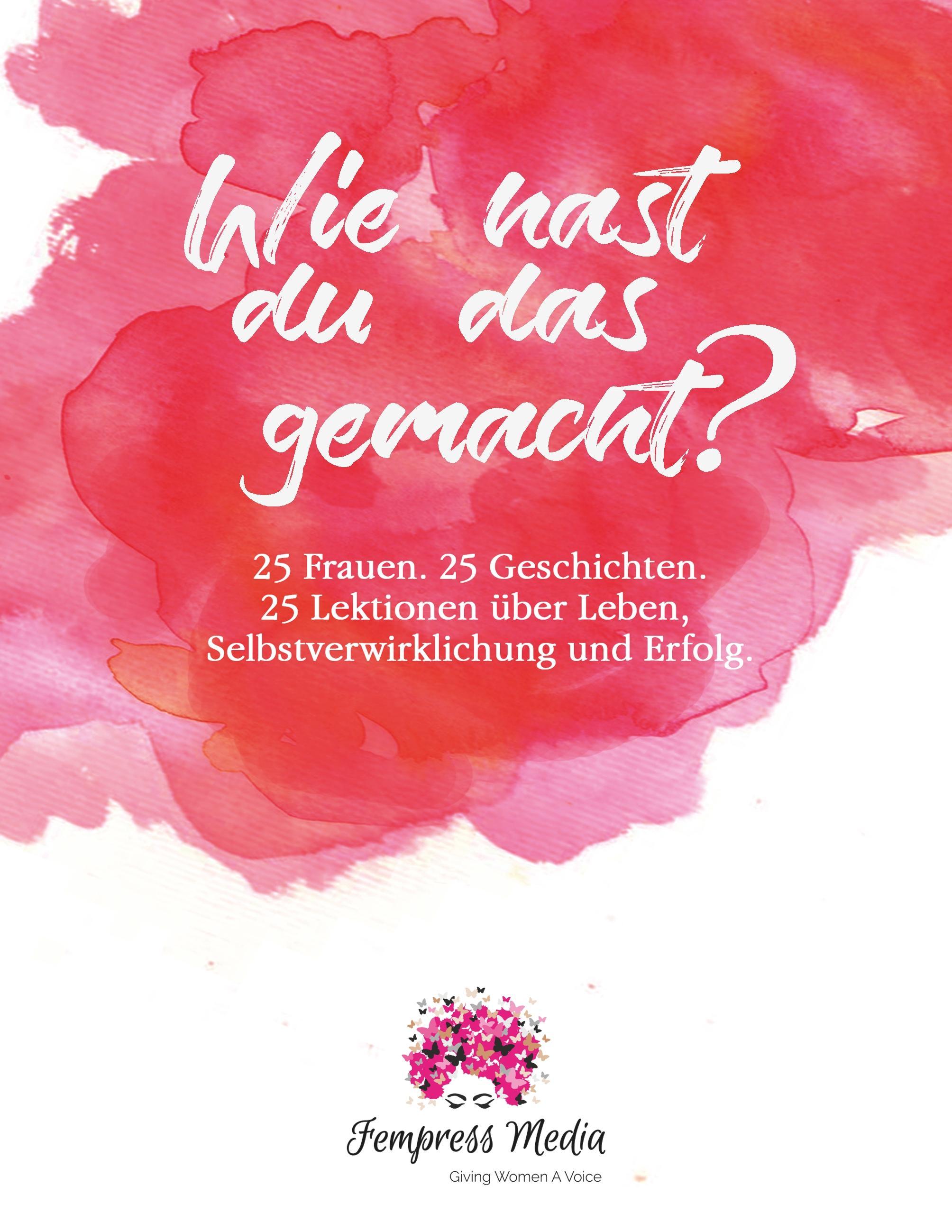 Vorderes Coverbild Wie hast du das gemacht?