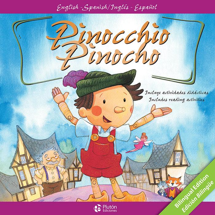 Vorderes Coverbild Pinocchio = Pinocho