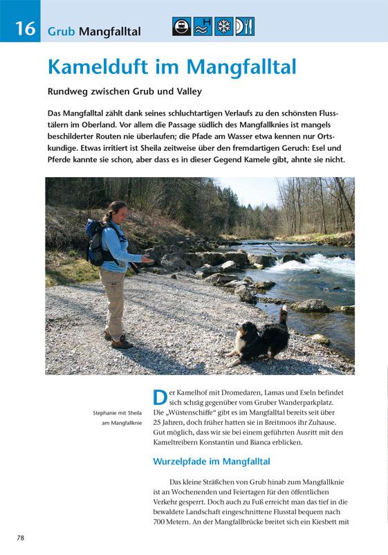 Beispielinhalt (Bild) Die schönsten Wanderungen mit Hunden
