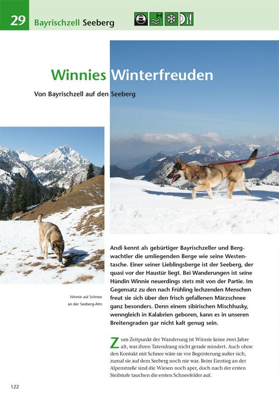 Beispielinhalt (Bild) Die schönsten Wanderungen mit Hunden