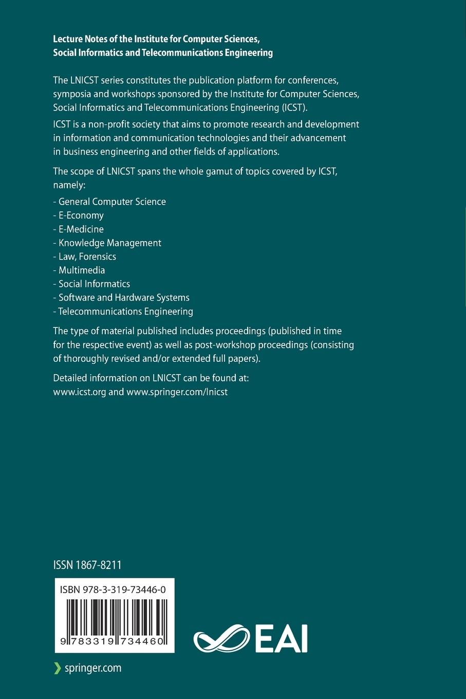 Rückseitencover Machine Learning and Intelligent Communications