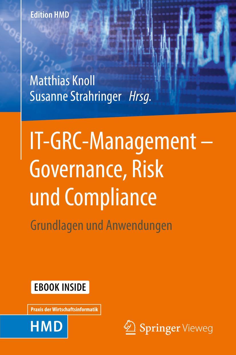 Vorderes Coverbild IT-GRC-Management - Governance, Risk und Compliance