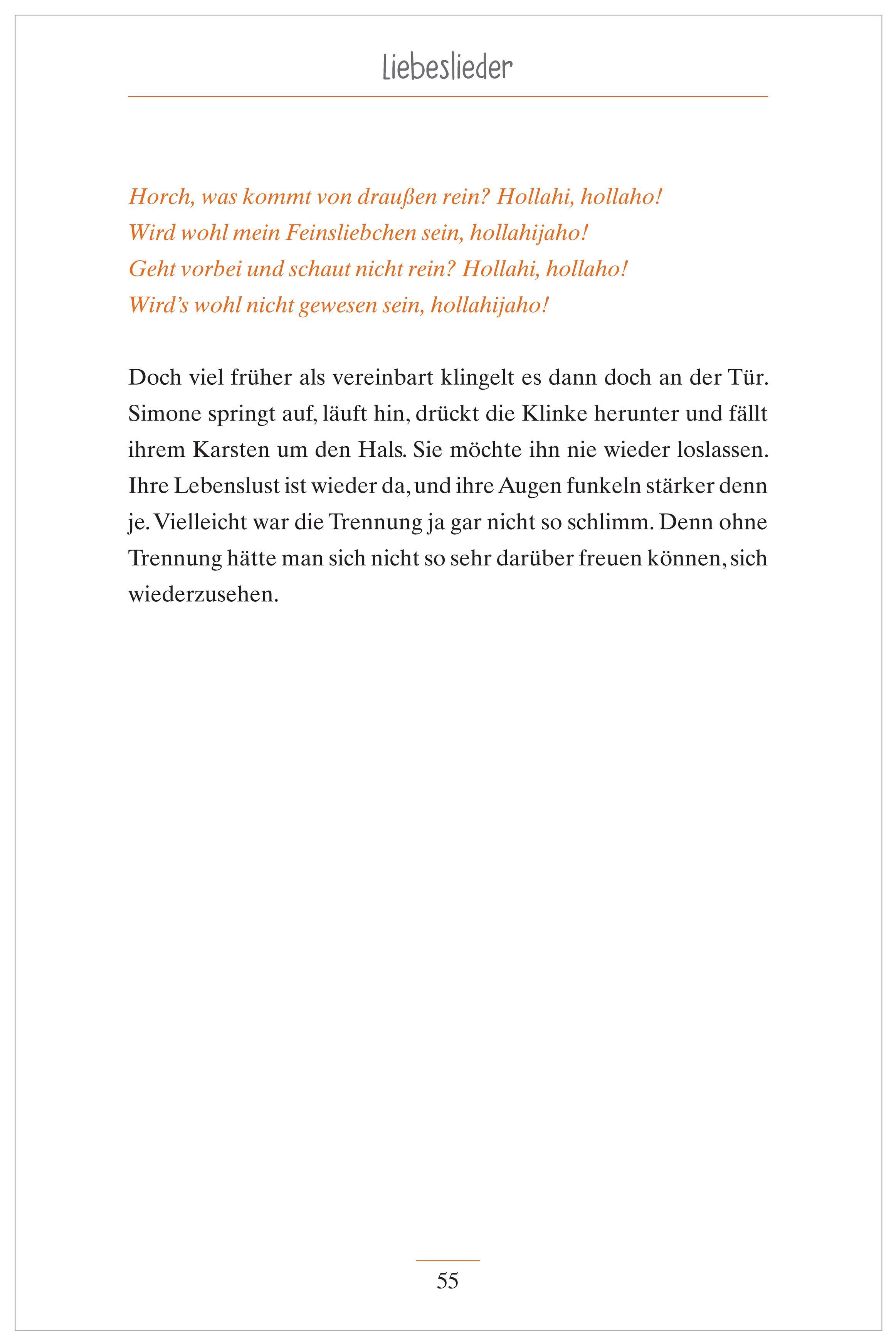 Beispielinhalt (Bild) Geschichten zum Vorlesen und Mitsingen