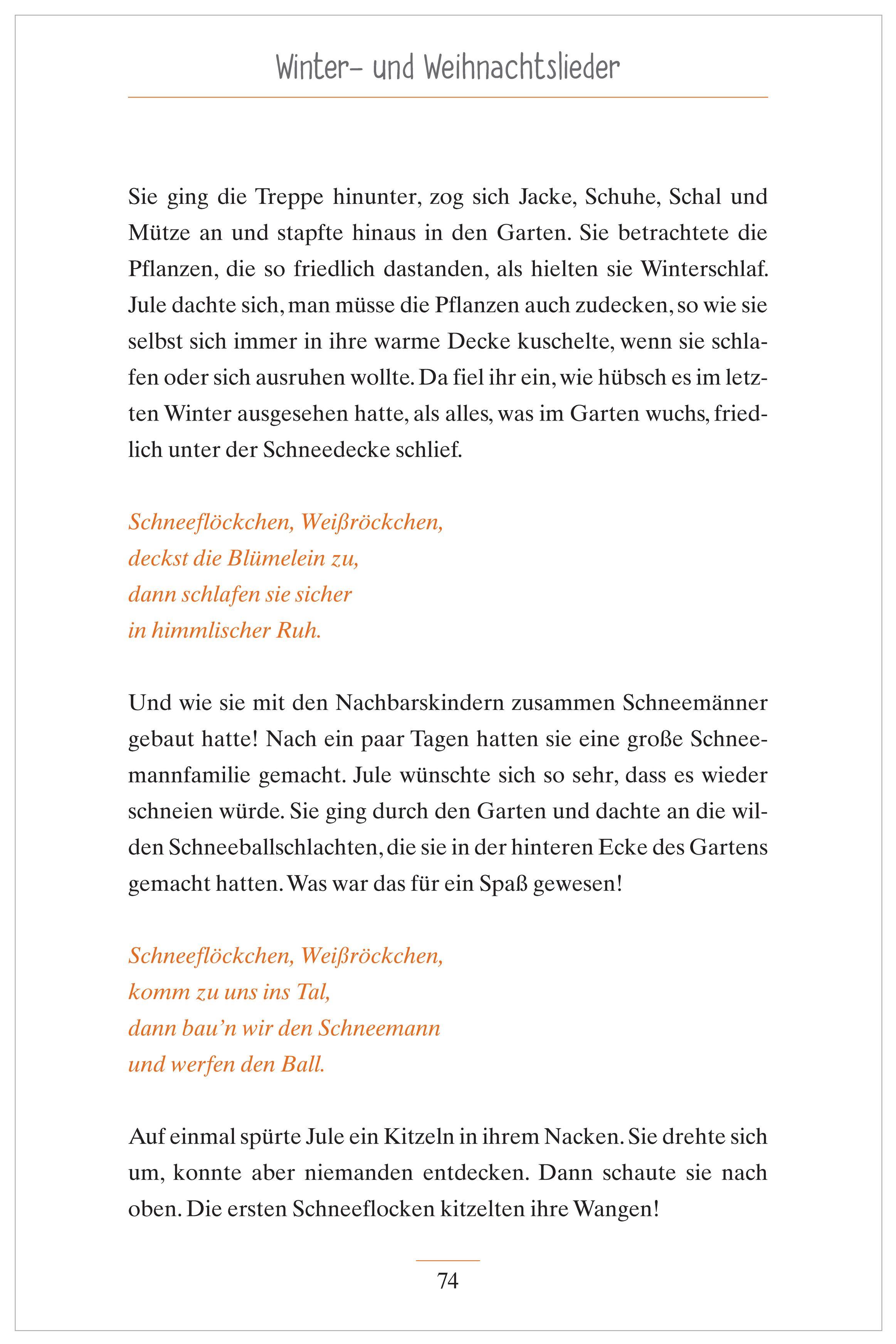 Beispielinhalt (Bild) Geschichten zum Vorlesen und Mitsingen