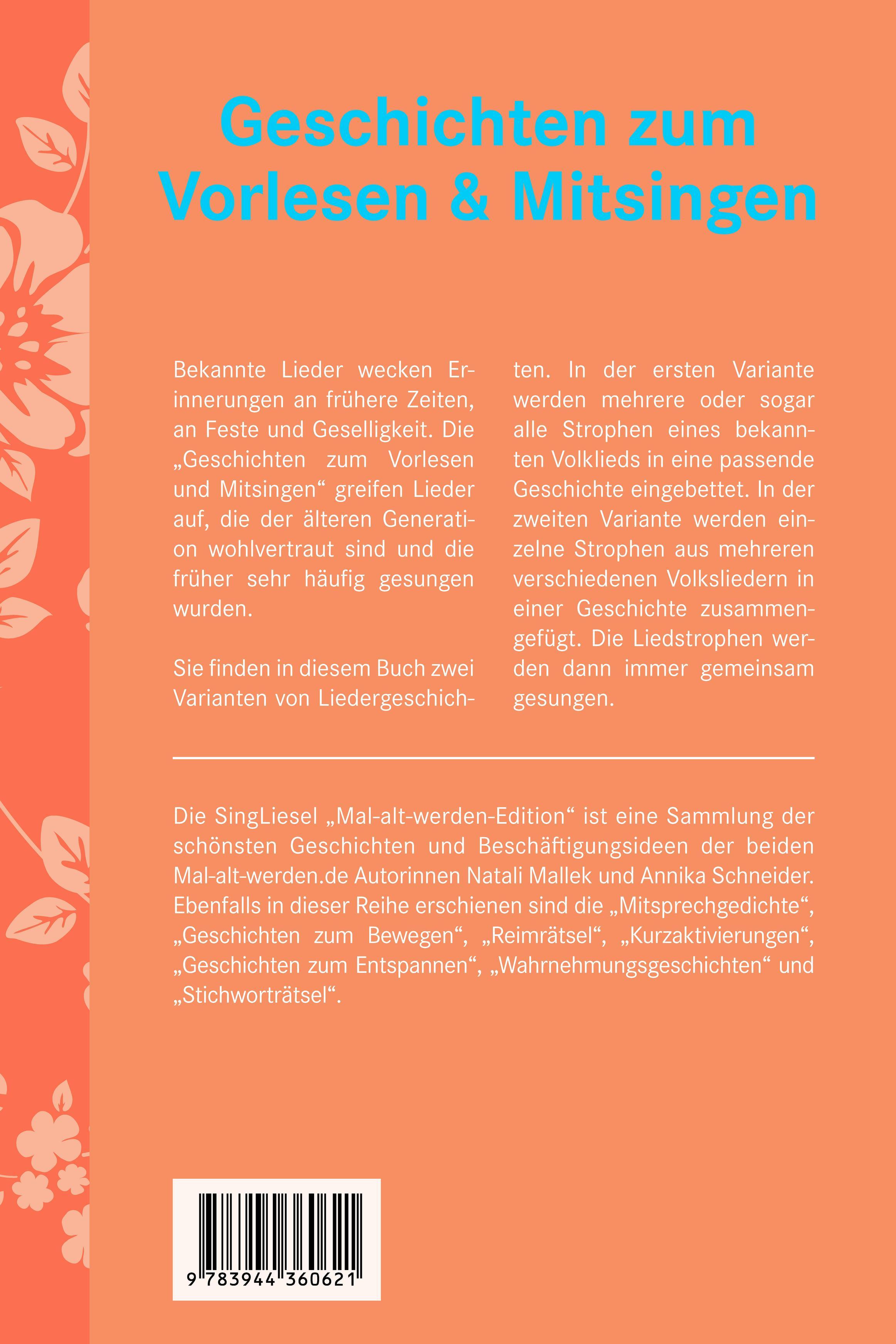 Beispielinhalt (Bild) Geschichten zum Vorlesen und Mitsingen