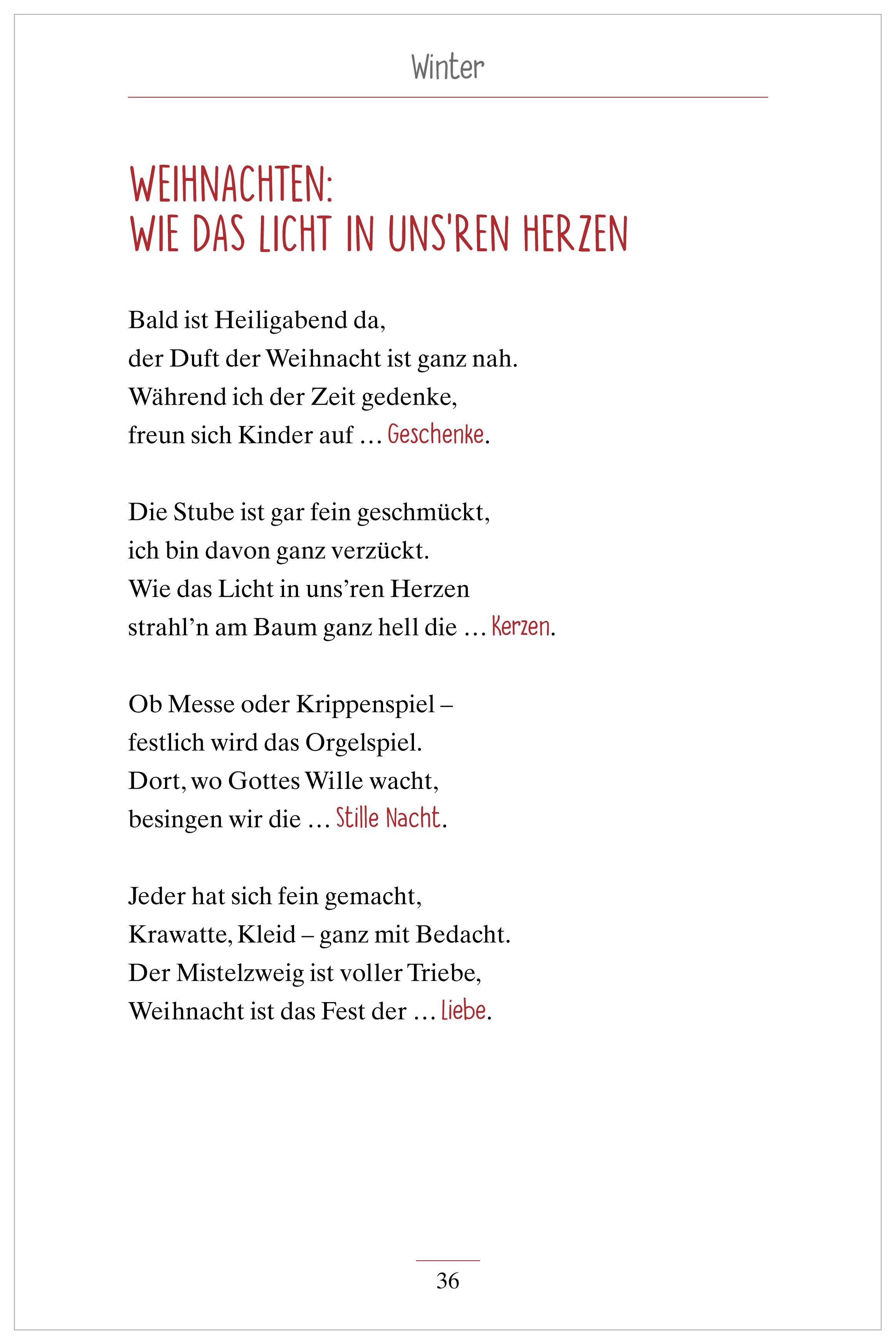 Beispielinhalt (Bild) Reimrätsel