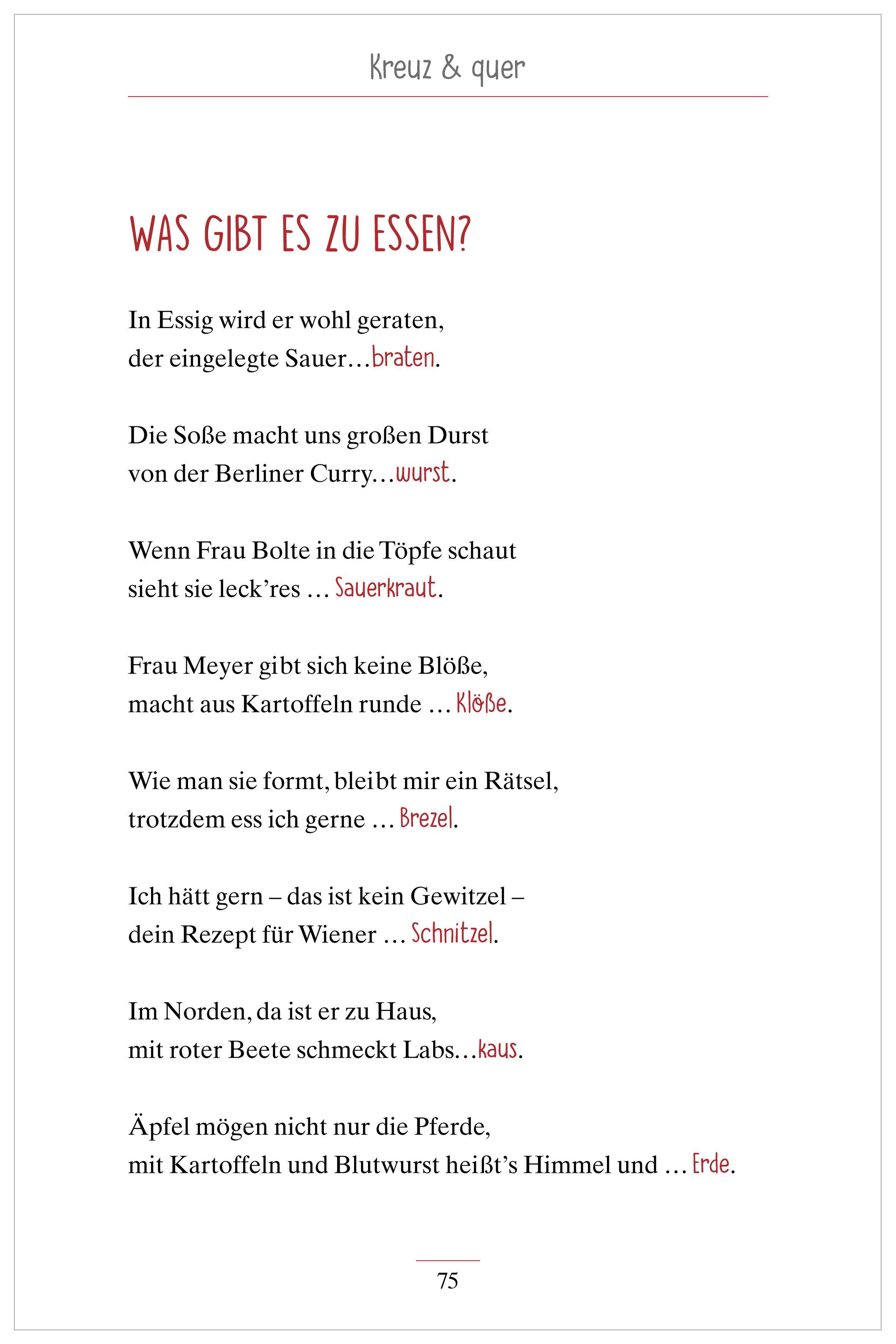 Beispielinhalt (Bild) Reimrätsel