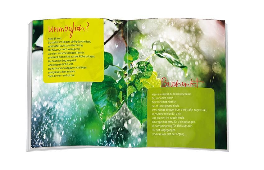 Beispielinhalt (Bild) Es ist ein Glück, dass es dich gibt