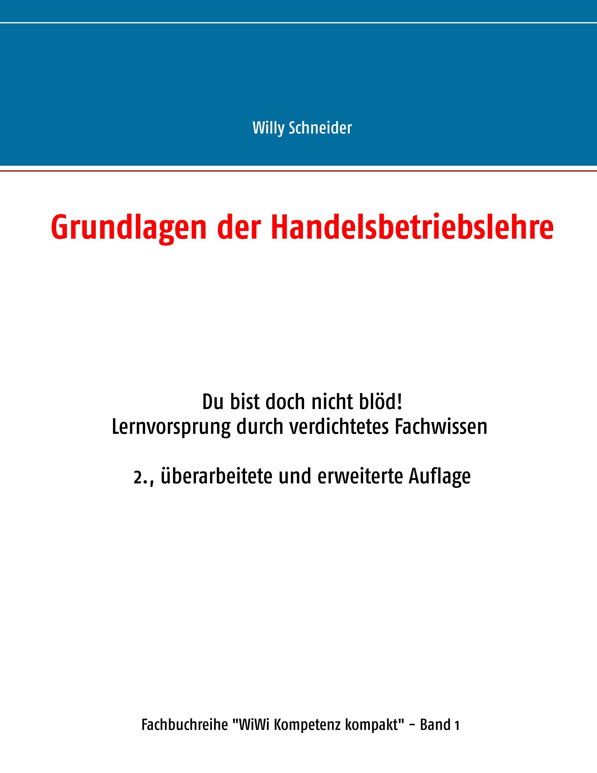 Vorderes Coverbild Grundlagen der Handelsbetriebslehre