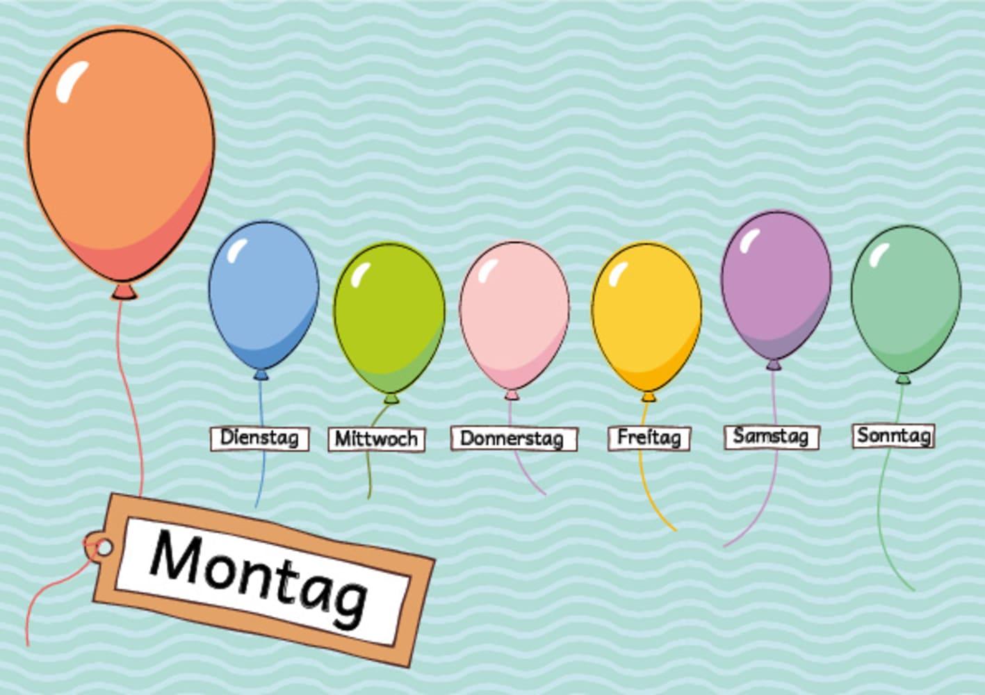 Beispielinhalt (Bild) Unser Kita-Kalender