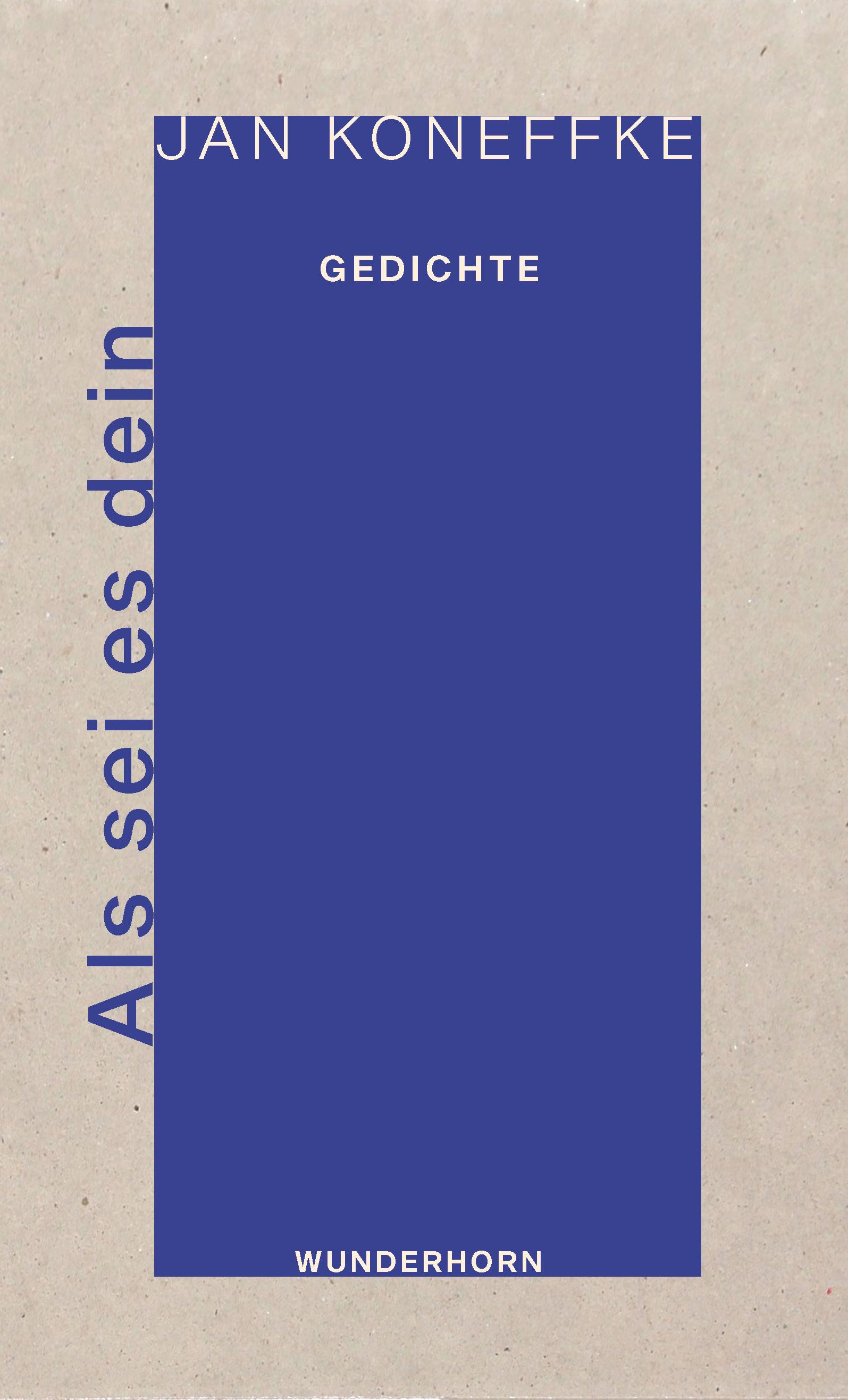 Vorderes Coverbild Als sei es dein