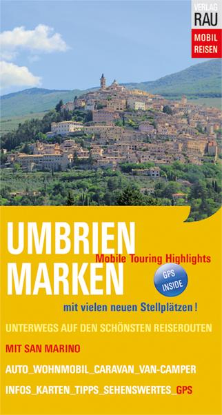Vorderes Coverbild Umbrien & Marken mit San Marino