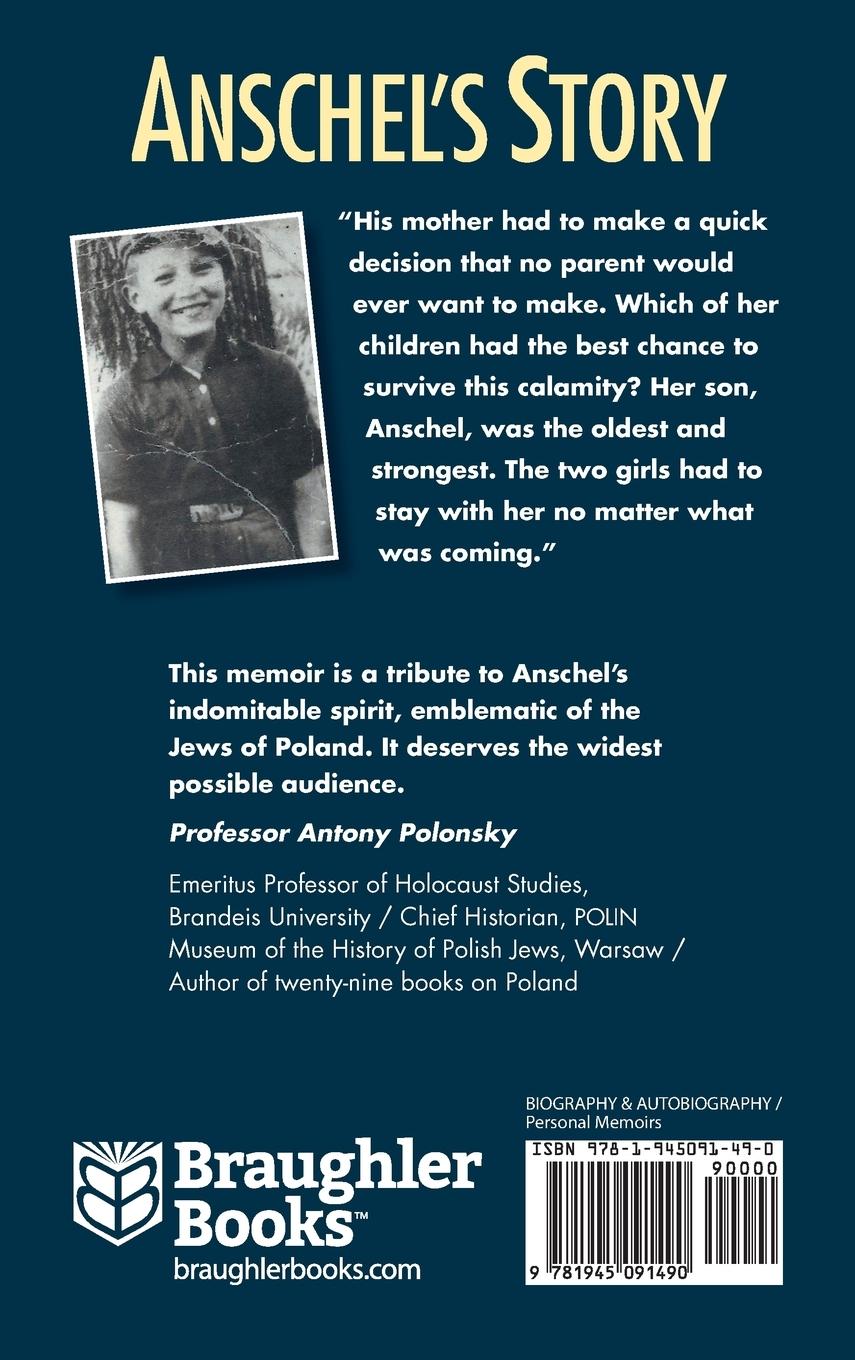 Rückseitencover Anschel's Story