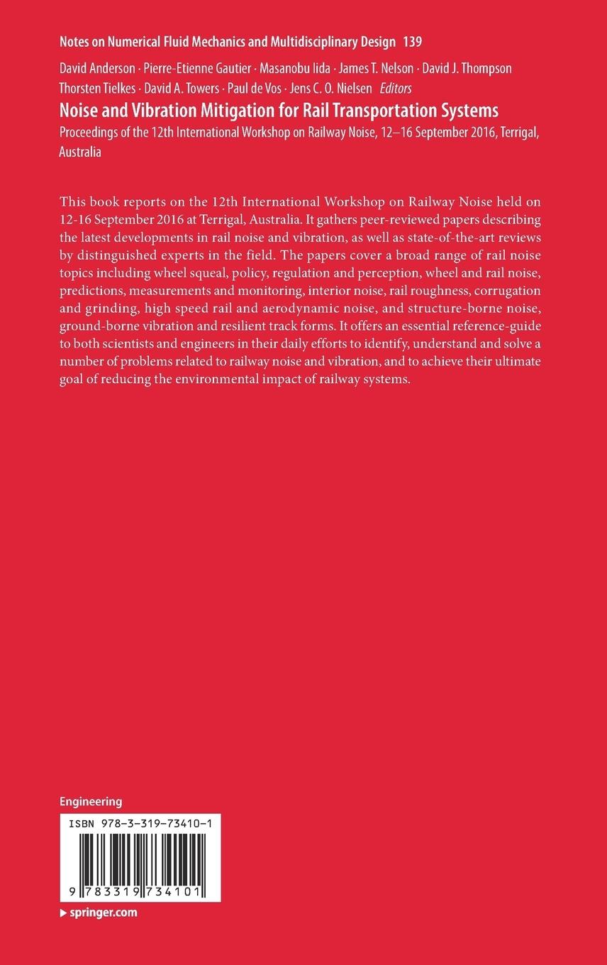 Rückseitencover Noise and Vibration Mitigation for Rail Transportation Systems