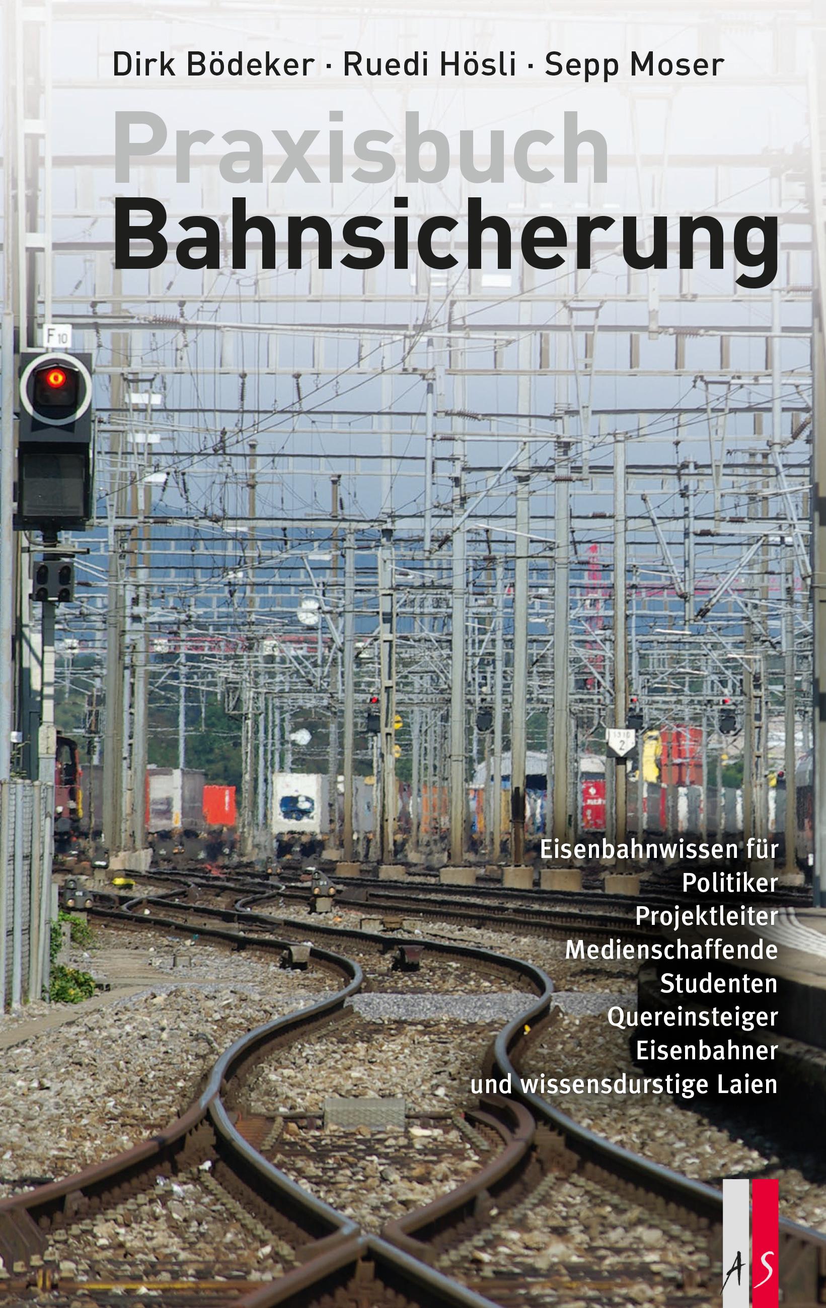 Vorderes Coverbild Praxisbuch Bahnsicherung