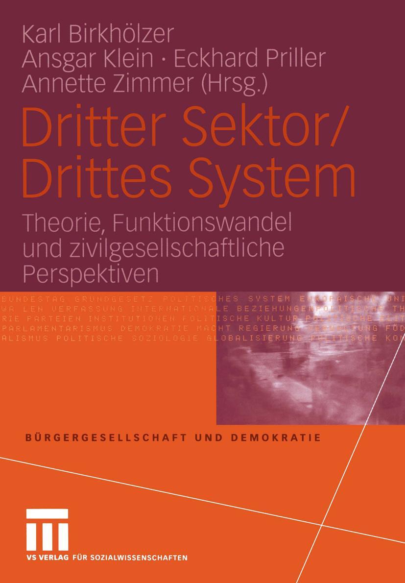 Vorderes Coverbild Dritter Sektor/Drittes System