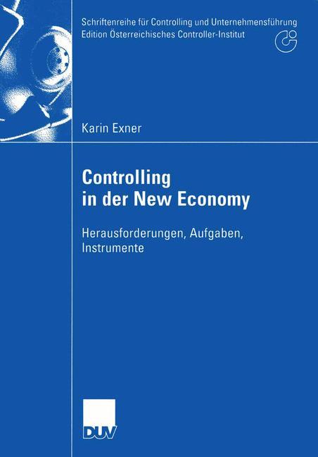 Vorderes Coverbild Controlling in der New Economy