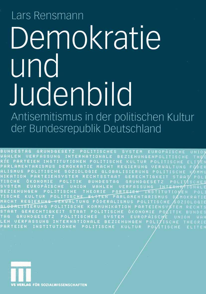 Vorderes Coverbild Demokratie und Judenbild