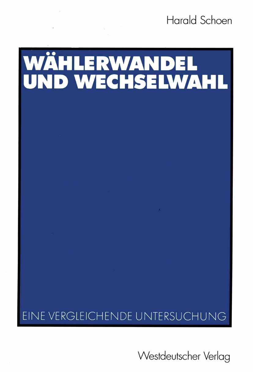 Vorderes Coverbild Wählerwandel und Wechselwahl