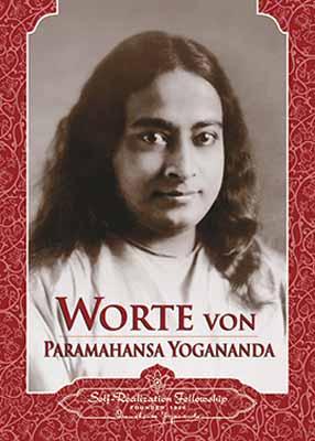 Vorderes Coverbild Worte von Paramahansa Yogananda