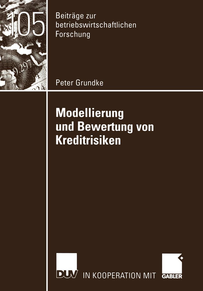 Vorderes Coverbild Modellierung und Bewertung von Kreditrisiken