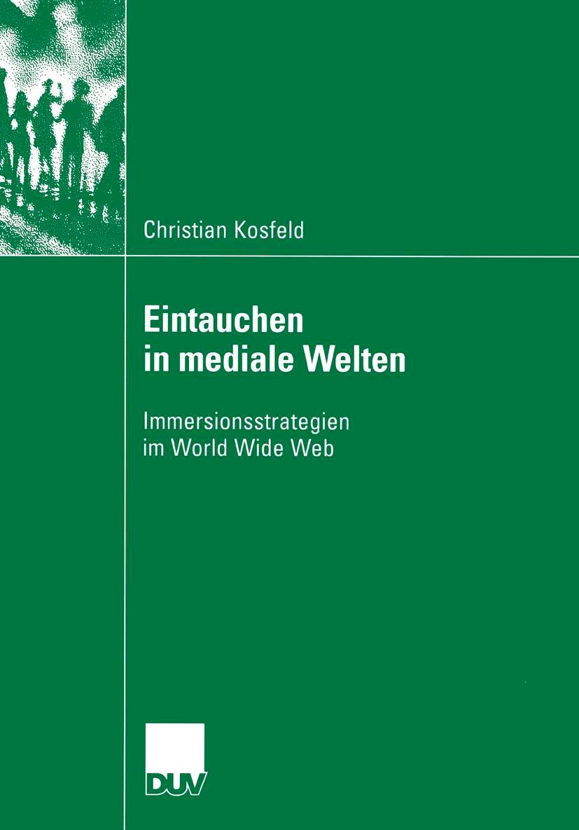 Vorderes Coverbild Eintauchen in mediale Welten