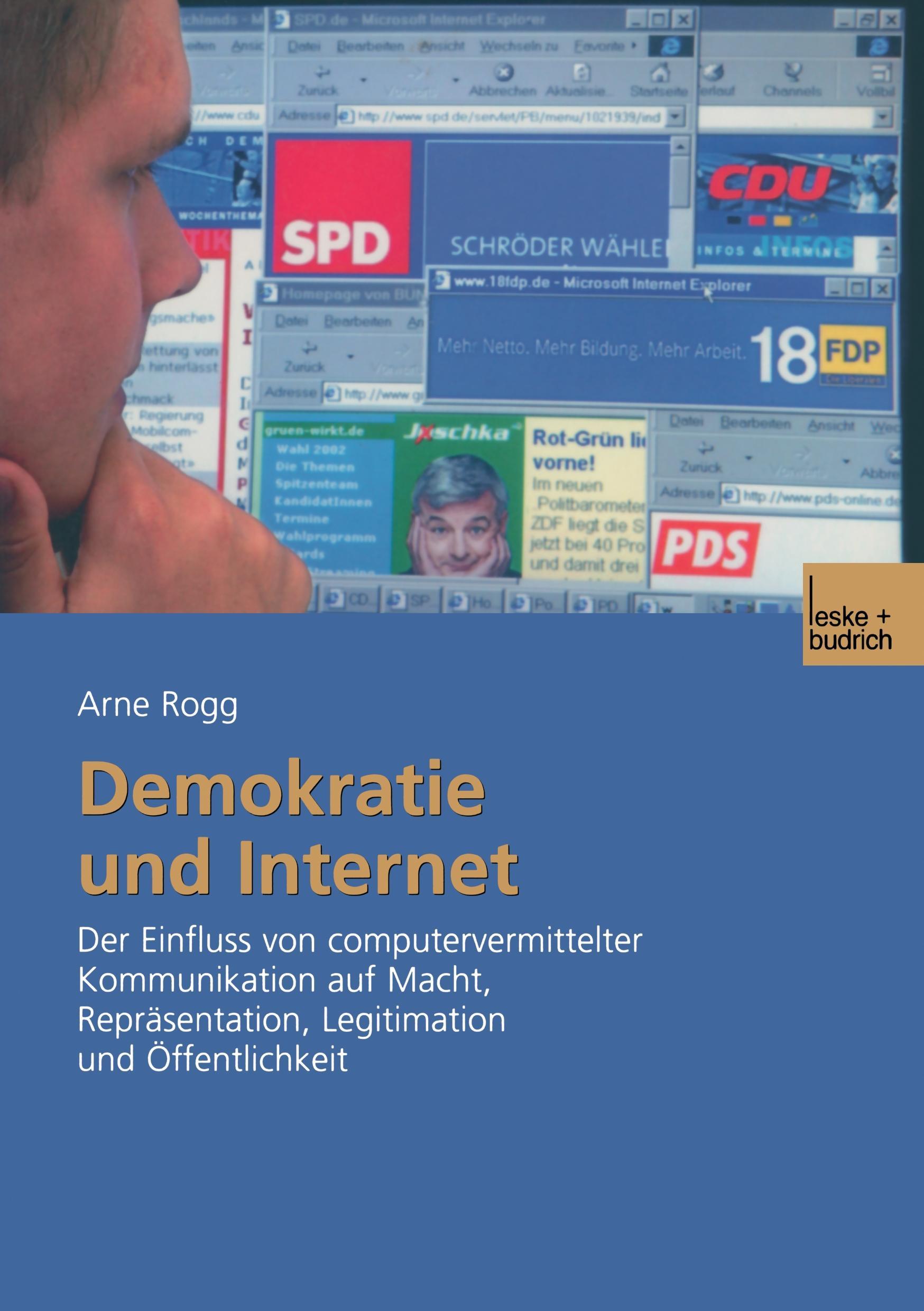 Vorderes Coverbild Demokratie und Internet