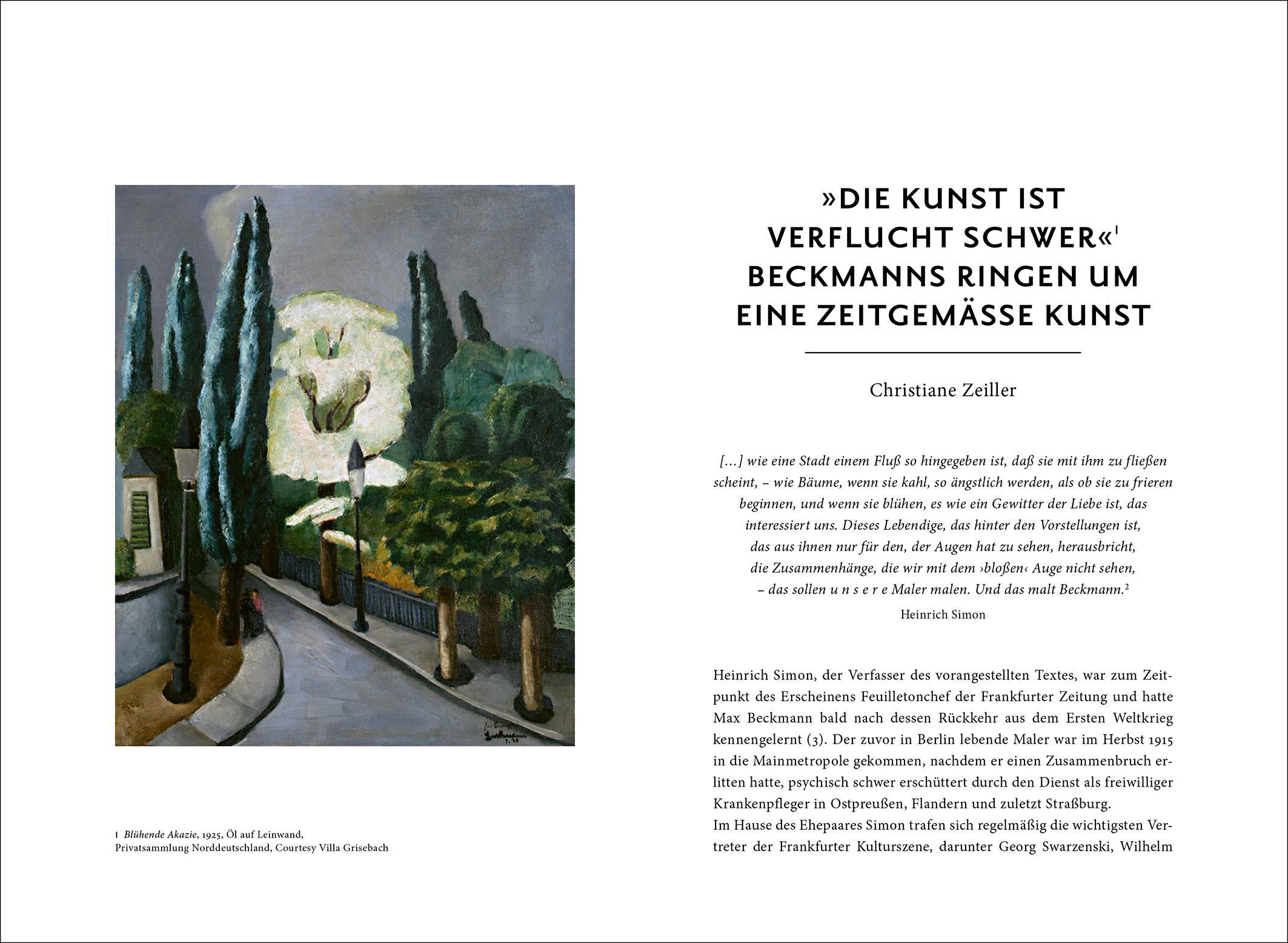 Beispielinhalt (Bild) Max Beckmann