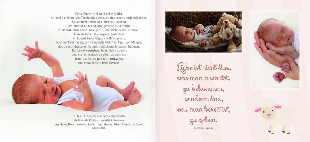 Beispielinhalt (Bild) Willkommen, kleines Wunder Mensch