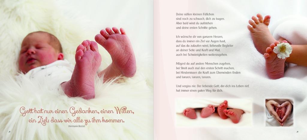 Beispielinhalt (Bild) Willkommen, kleines Wunder Mensch