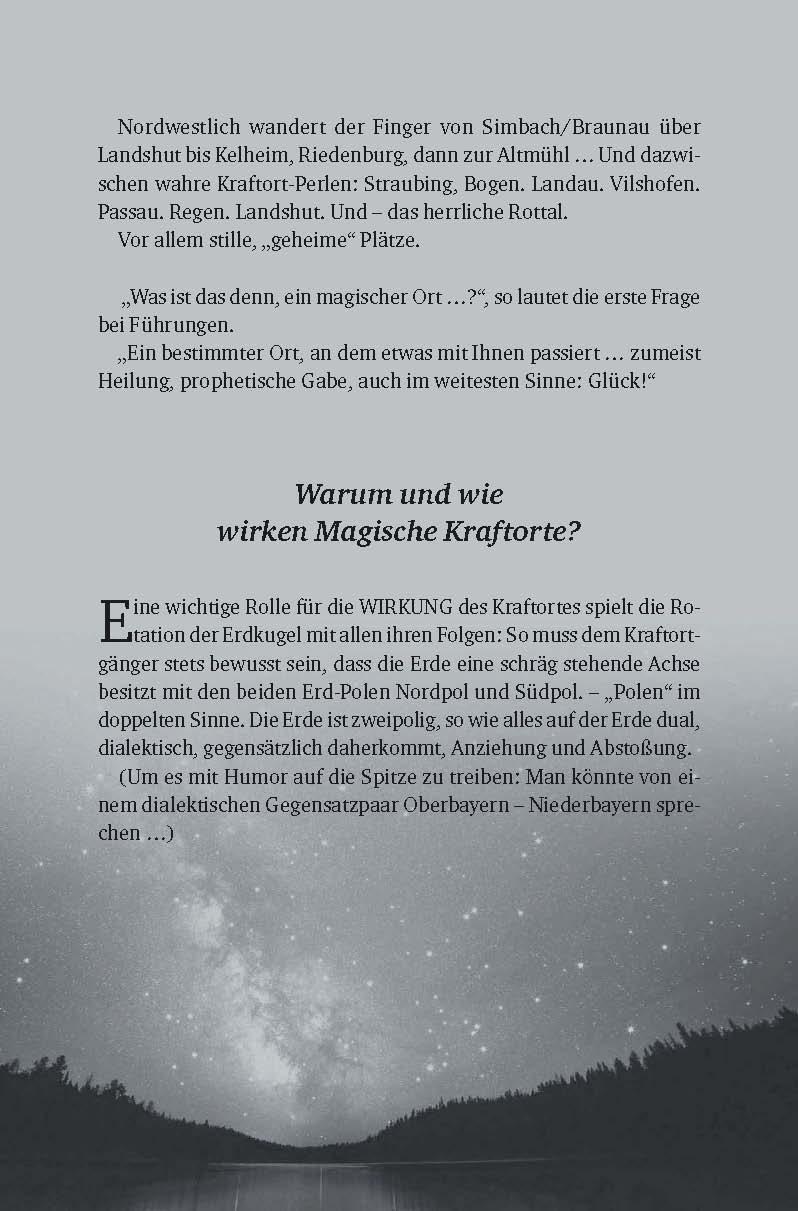 Beispielinhalt (Bild) Magische Kraftorte in Niederbayern,