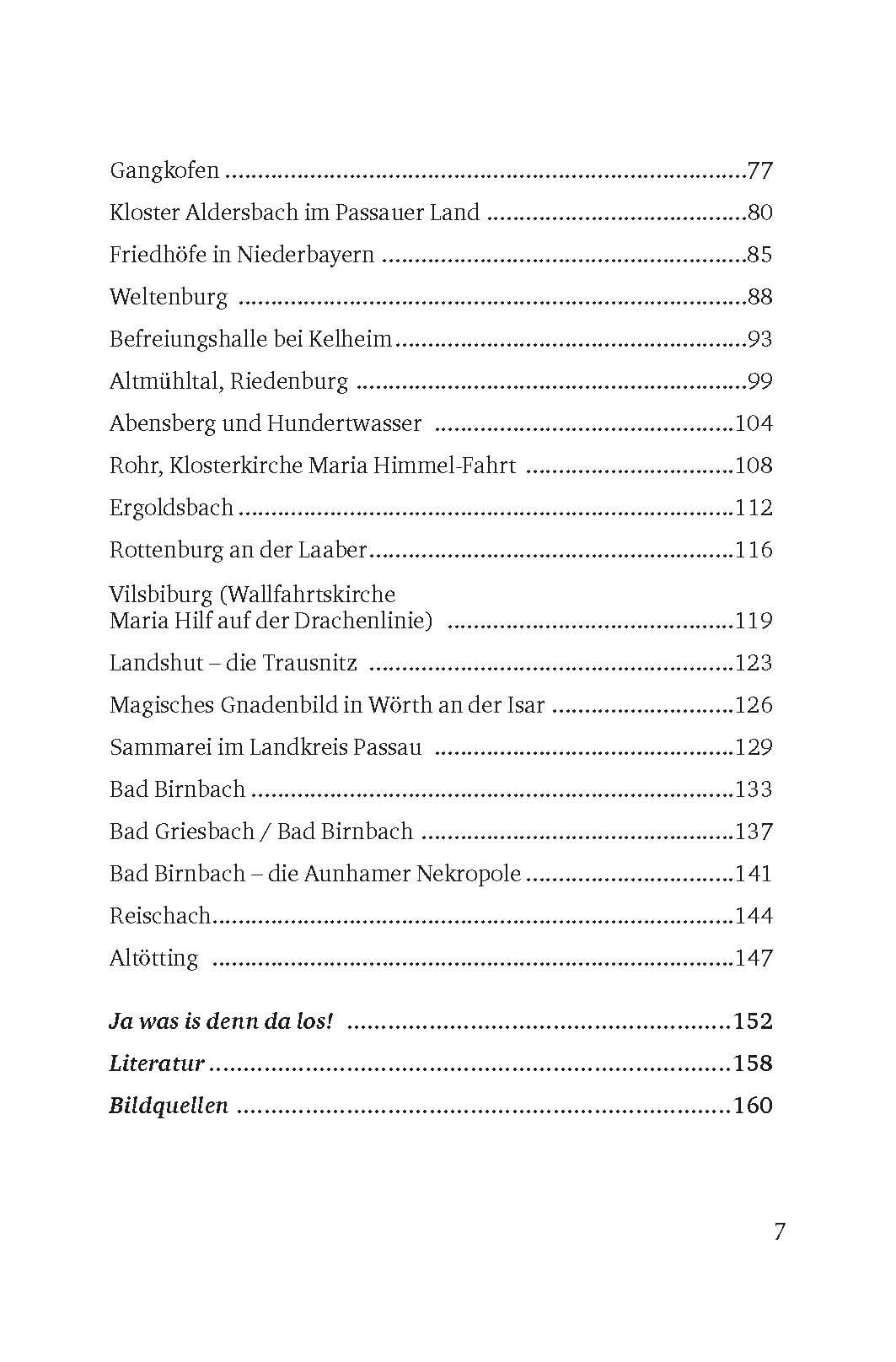 Beispielinhalt (Bild) Magische Kraftorte in Niederbayern,