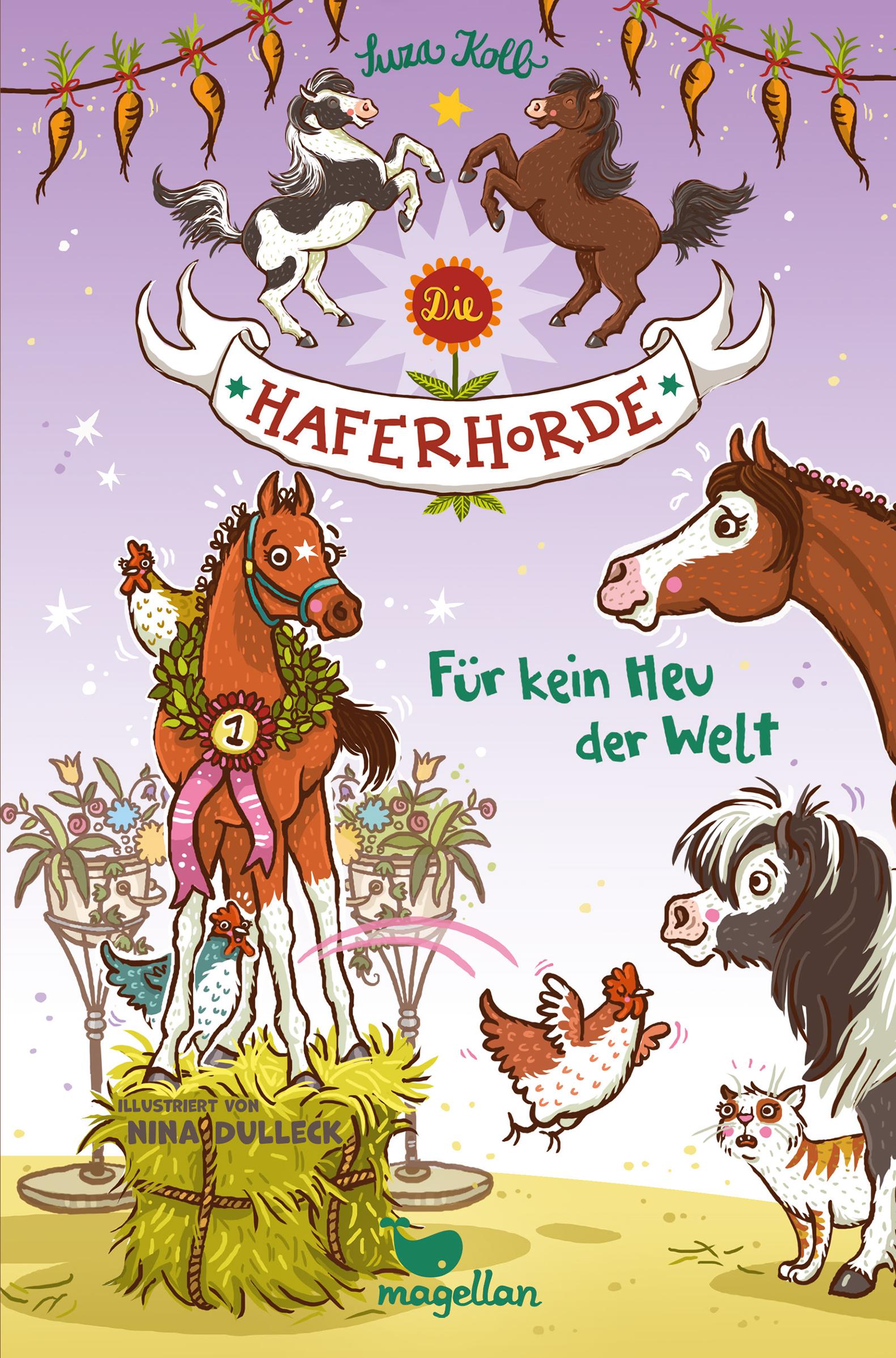 Vorderes Coverbild Die Haferhorde 10 - Für kein Heu der Welt