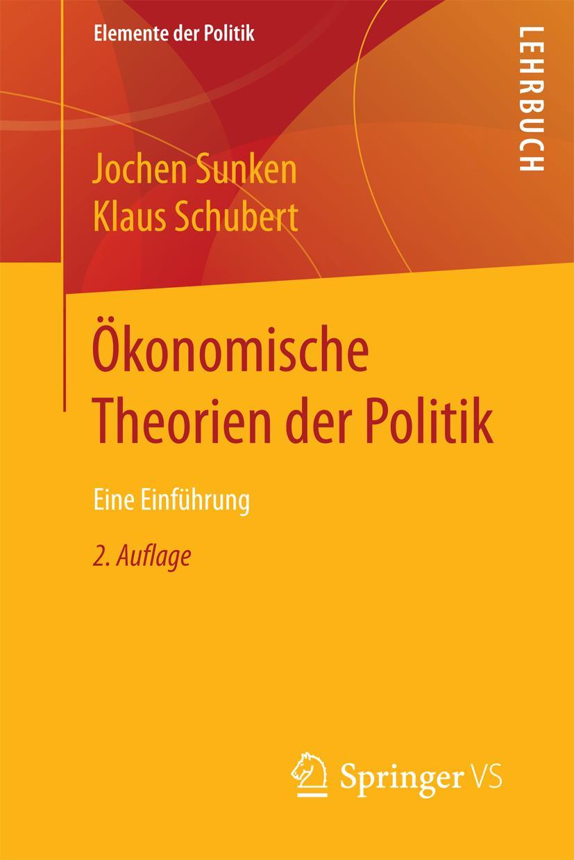 Vorderes Coverbild Ökonomische Theorien der Politik