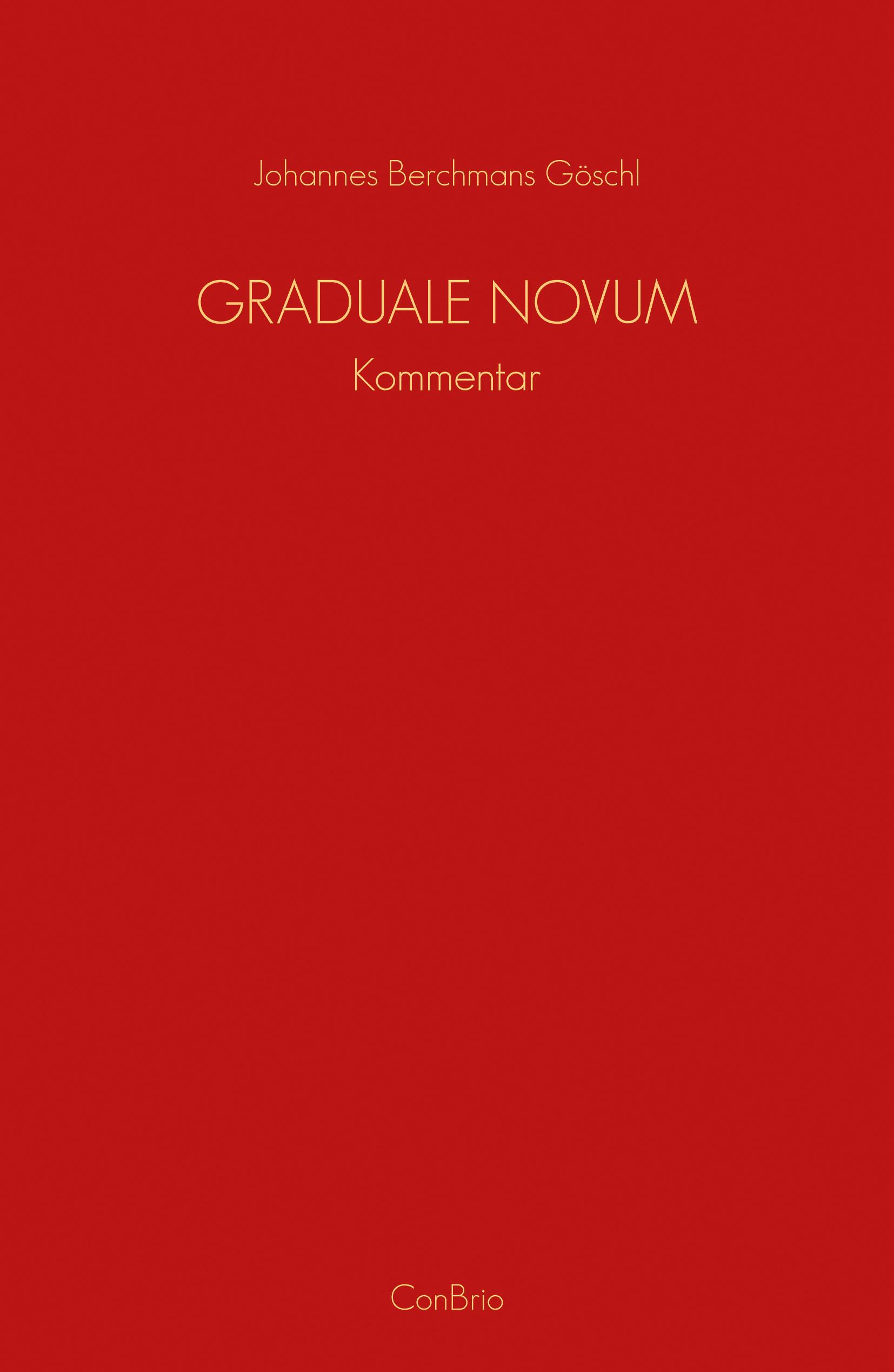 Vorderes Coverbild Graduale Novum ? Editio magis critica iuxta SC 117