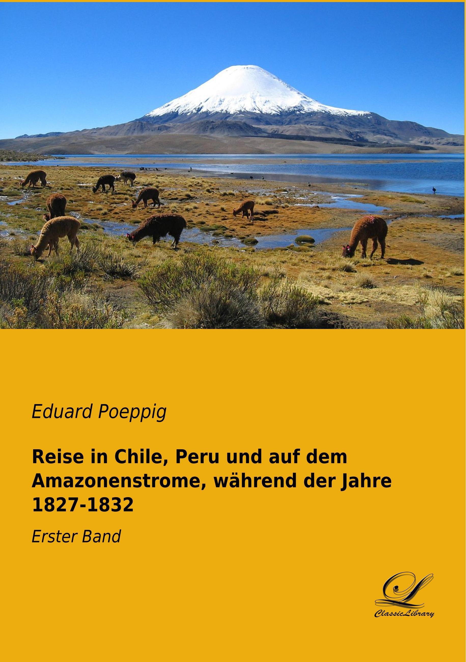 Vorderes Coverbild Reise in Chile, Peru und auf dem Amazonenstrome, während der Jahre 1827-1832