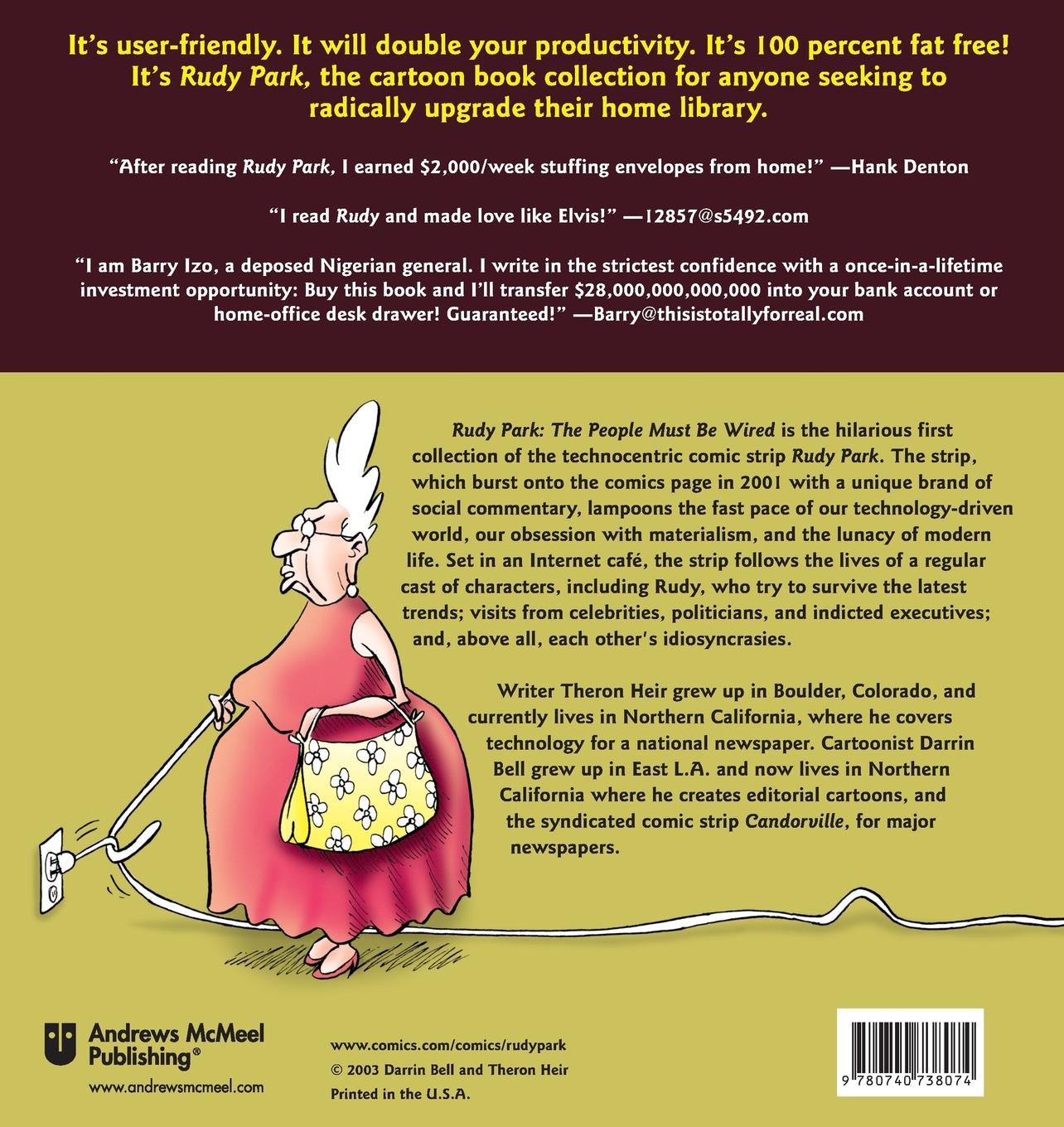 Rückseitencover Rudy Park